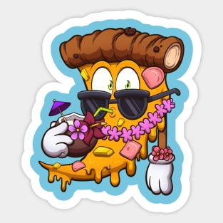 Hawaiian Pizza Sticker